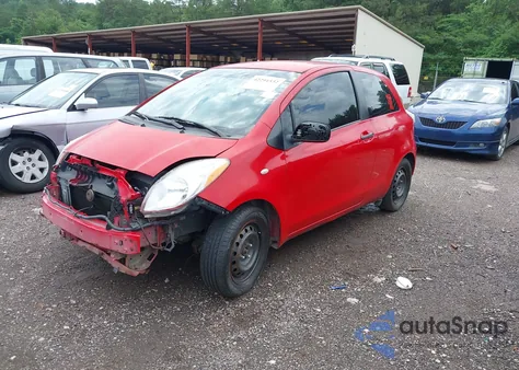 2007 Toyota Yaris z USA, uszkodzony, nr VIN JTDJT923075110874